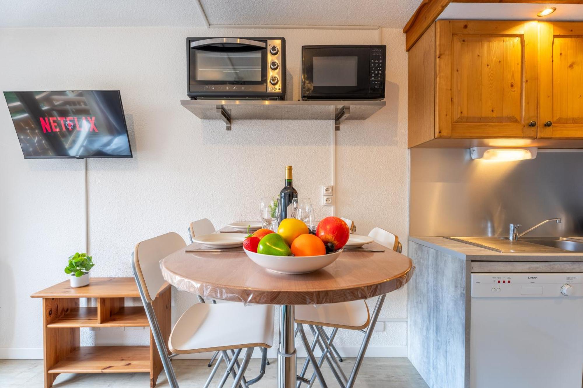 In-out - Heart Of Beautiful View, Wifi 108 Apartment Val Thorens